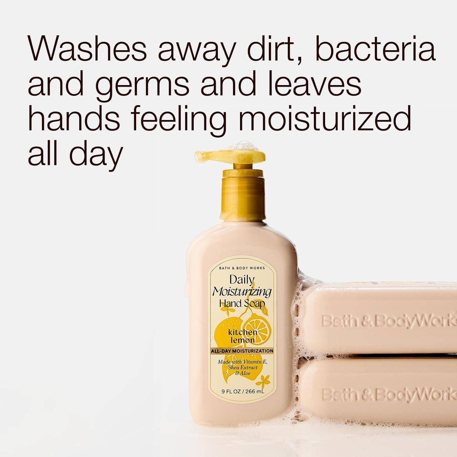 image:imageBath amp Body Works Cucumber amp Lily Daily Moisturizing Hand Soap Rich Creamy Formula for Gentle Cleansing amp Conditioning Shea Glycerin Vitamin E amp AloeInfused Thoughtful Gift 3PackKitchen Lemon