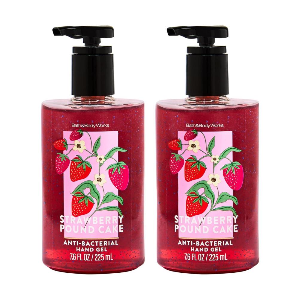 image:imageBath amp Body Works Champagne Toast Hand Sanitizer with Pump  Conditioning Hand Sanitizer for Soft Clean Hands  Iconic Bubbly Fragrance  Vitamin E amp AloeInfused  Thoughtful Gift  2PackStrawberry