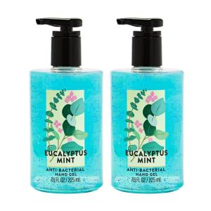 Bath & Body Works Champagne Toast Hand Sanitizer with Pump – Conditioning Hand Sanitizer for Soft, Clean Hands – Iconic Bubbly Fragrance – Vitamin E & Aloe-Infused – Thoughtful Gift – 2-Pack(Mint)