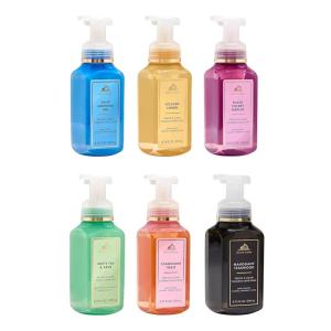 Bath & Body Works Gentle & Clean Foaming Hand Soap – Germ-Cleansing Hand Soap with Gentle Cleansing & Conditioning Formula – Dermatologist Approved – Thoughtful Gift – 6-Fragrance Variety Pack