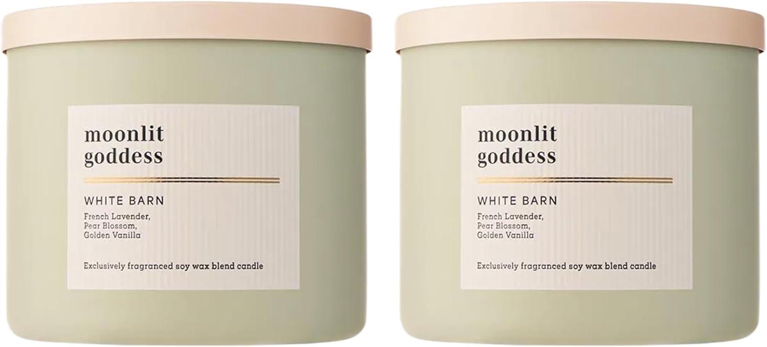 image:imageBath amp Body Works Japanese Cherry Blossom 3Wick Candle Scented Candle for Home Use LongLasting RoomFilling Fragrance High Fragrance Oil Concentration Soy Wax Blend 2PackMoonlit Goddess