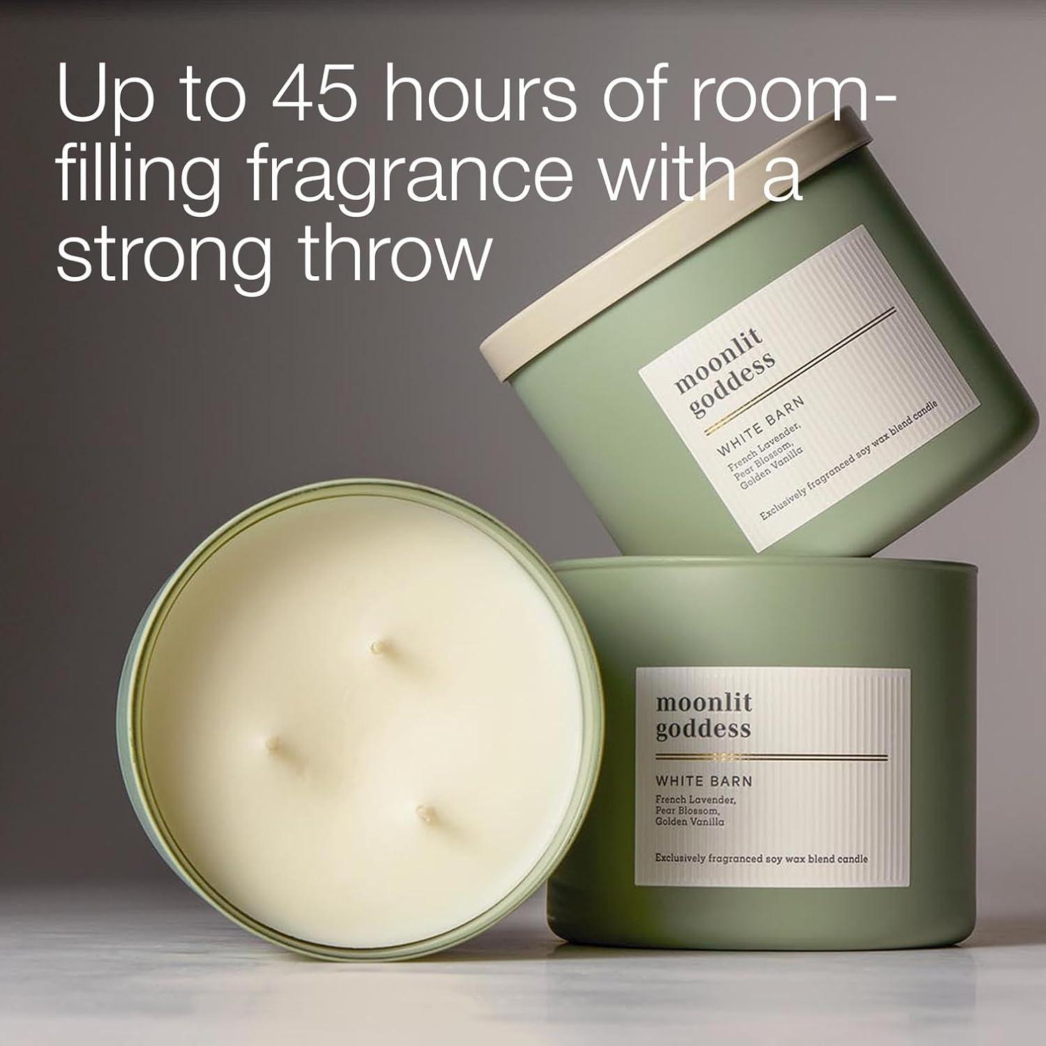 image:imageBath amp Body Works Japanese Cherry Blossom 3Wick Candle Scented Candle for Home Use LongLasting RoomFilling Fragrance High Fragrance Oil Concentration Soy Wax Blend 2PackMoonlit Goddess