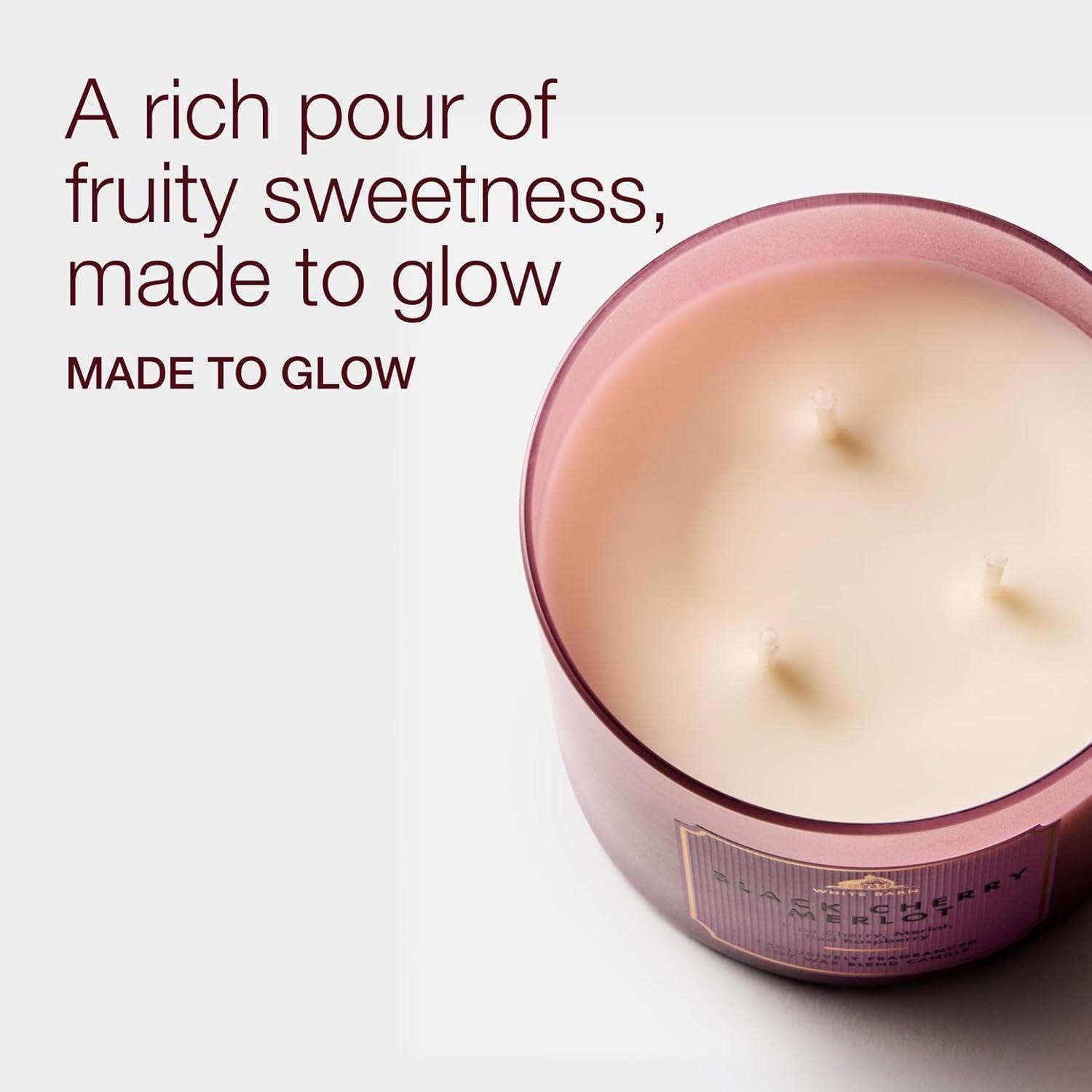 image:imageBath amp Body Works Japanese Cherry Blossom 3Wick Candle Scented Candle for Home Use LongLasting RoomFilling Fragrance High Fragrance Oil Concentration Soy Wax Blend 2PackBlack Cherry Merlot