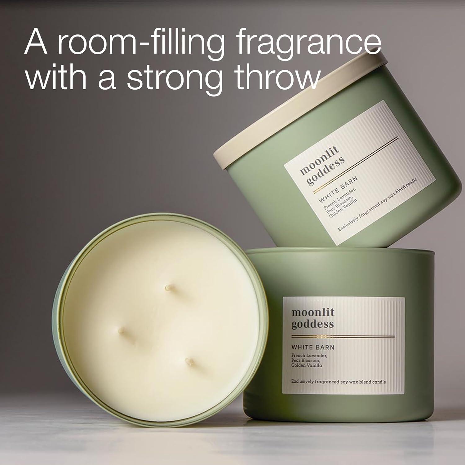 image:imageBath amp Body Works Japanese Cherry Blossom 3Wick Candle Scented Candle for Home Use LongLasting RoomFilling Fragrance High Fragrance Oil Concentration Soy Wax Blend 2PackMoonlit Goddess