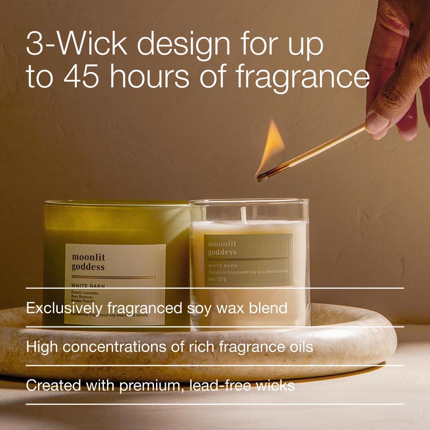 image:imageBath amp Body Works Japanese Cherry Blossom 3Wick Candle Scented Candle for Home Use LongLasting RoomFilling Fragrance High Fragrance Oil Concentration Soy Wax Blend 2PackMoonlit Goddess
