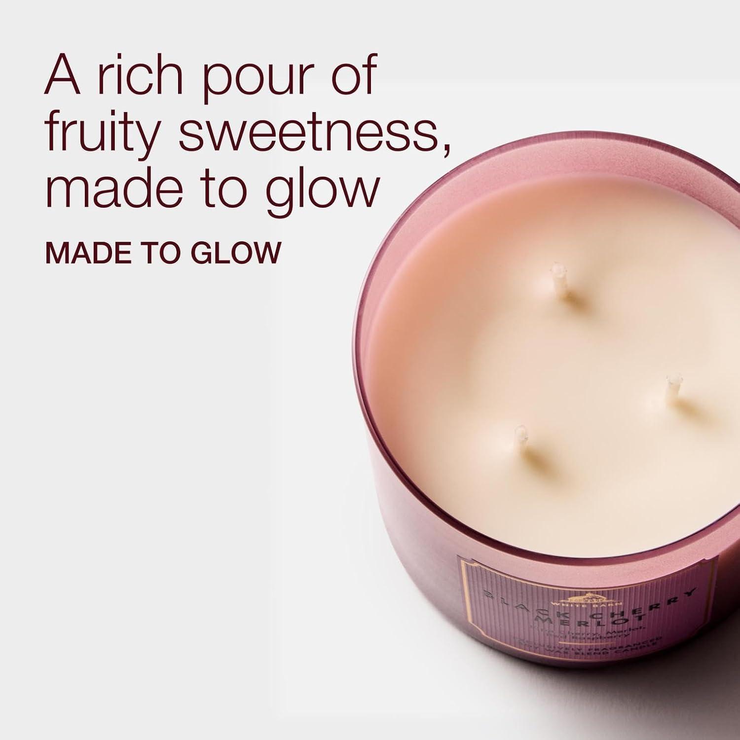 image:imageBath amp Body Works Japanese Cherry Blossom 3Wick Candle Scented Candle for Home Use LongLasting RoomFilling Fragrance High Fragrance Oil Concentration Soy Wax Blend 2PackBlack Cherry Merlot
