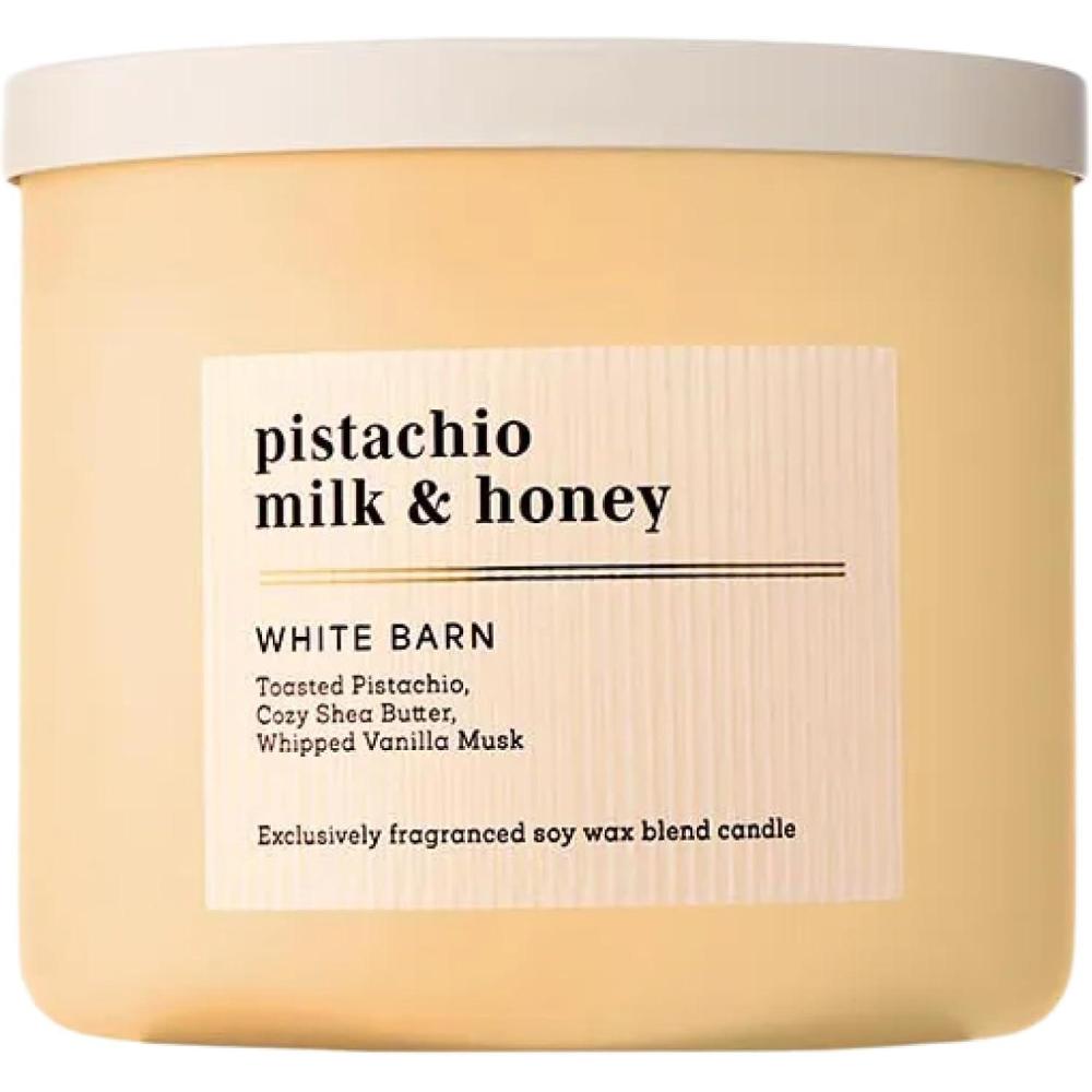 image:imageBath amp Body Works Japanese Cherry Blossom 3Wick Candle Scented Candle for Home Use LongLasting RoomFilling Fragrance High Fragrance Oil Concentration Soy Wax Blend 2PackPistachio Milk Honey