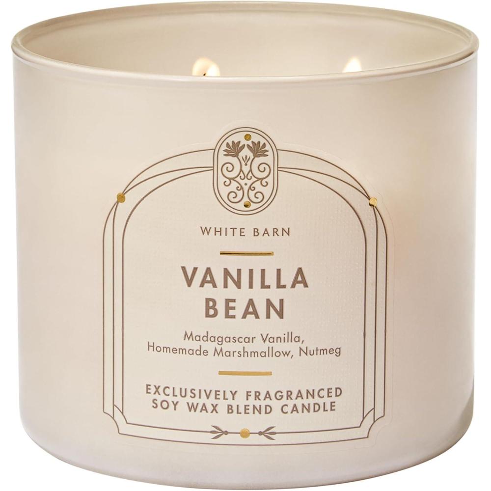 image:imageBath amp Body Works Japanese Cherry Blossom 3Wick Candle  Scented Candle for Home Use  LongLasting RoomFilling Fragrance  High Fragrance Oil Concentration  Soy Wax Blend  2PackVanilla Bean