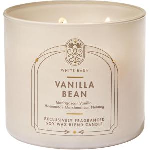 Bath & Body Works Japanese Cherry Blossom 3-Wick Candle – Scented Candle for Home Use – Long-Lasting, Room-Filling Fragrance – High Fragrance Oil Concentration – Soy Wax Blend – 2-Pack(Vanilla Bean)