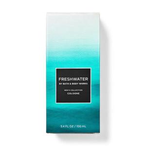 Bath & Body Works Mahogany Teakwood Cologne – Men’s Cologne for Everyday Use – Long-Lasting High Fragrance Oil Concentration – Dermatologist-Approved – Sophisticated Scent Experience – Gifts for Him(Freshwater)