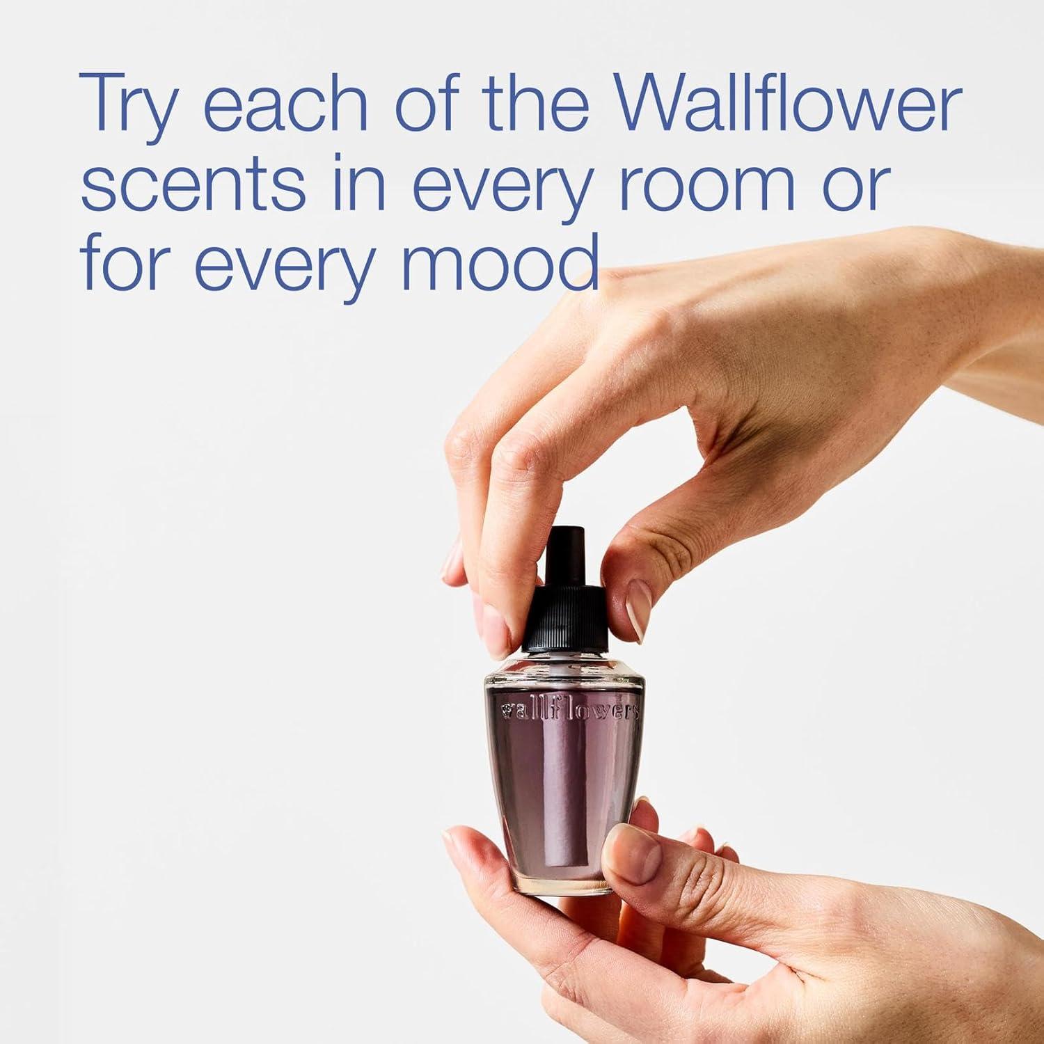 image:imageBath amp Body Works Lavender Vanilla Wallflowers Refills PlugIn Air Freshener Refill for AtHome Use AlwaysOn Fragrance Natural Essential Oils RoomFilling Fragrance Thoughtful Gift 3Pack