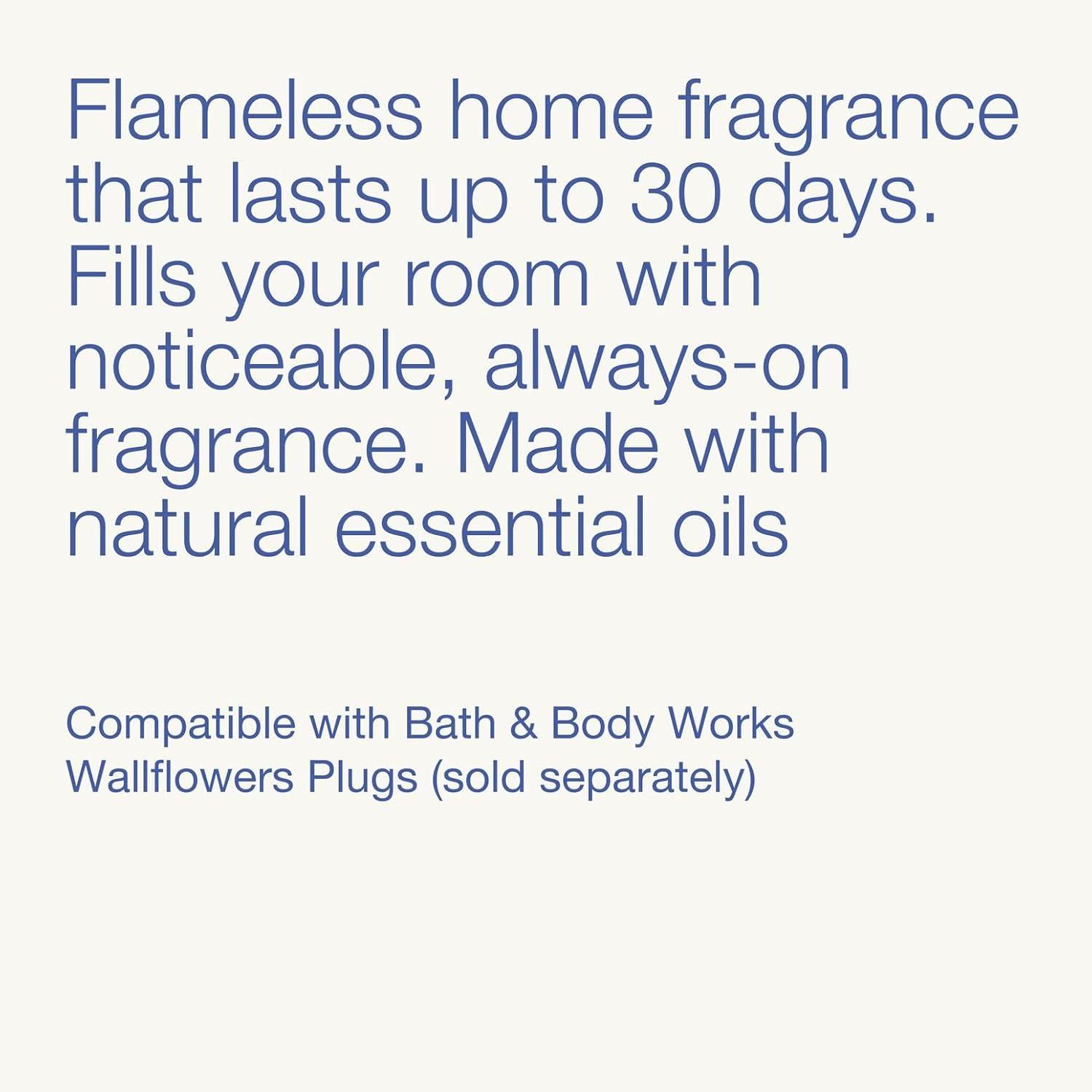 image:imageBath amp Body Works Lavender Vanilla Wallflowers Refills PlugIn Air Freshener Refill for AtHome Use AlwaysOn Fragrance Natural Essential Oils RoomFilling Fragrance Thoughtful Gift 3Pack