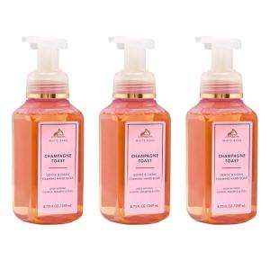 Bath & Body Works White Tea & Sage Gentle & Clean Foaming Hand Soap – Germ-Cleansing Hand Soap with Gentle Cleansing & Conditioning Formula – Dermatologist Approved – Thoughtful Gift – 3-Pack(Champagne Toast)